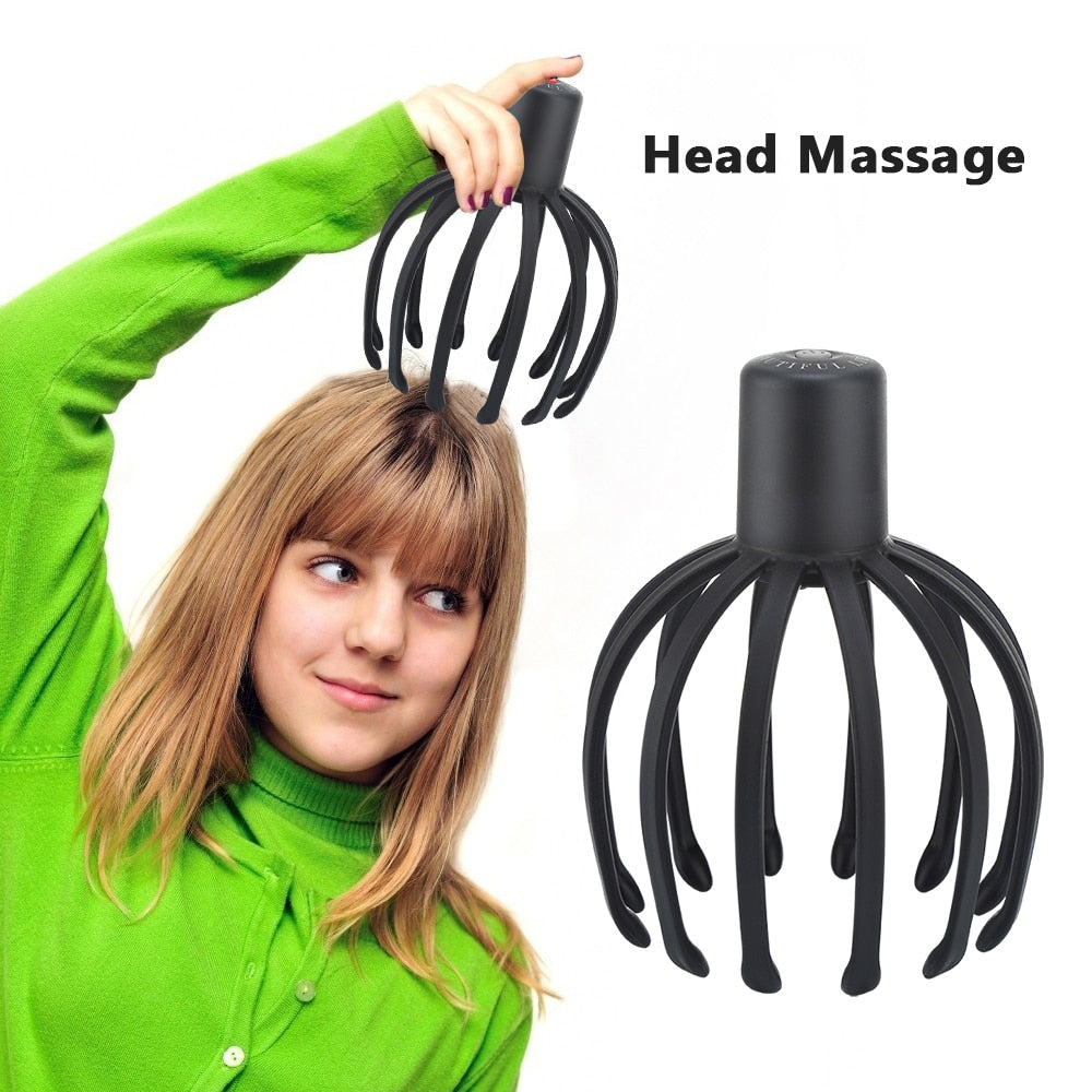 Electric Hair Stimulation Head Massager