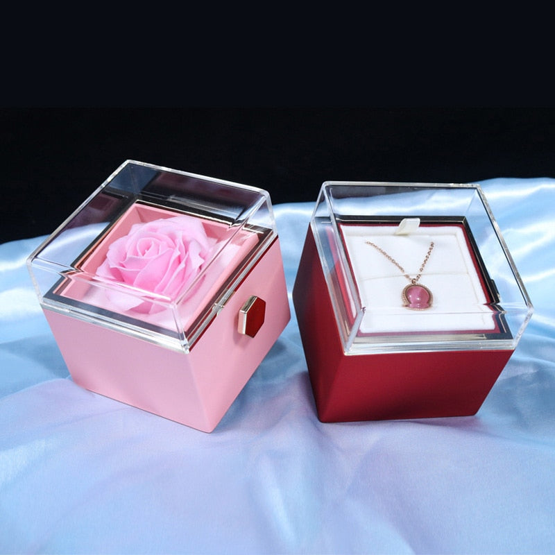 Eternal Flower Promise Ring Box