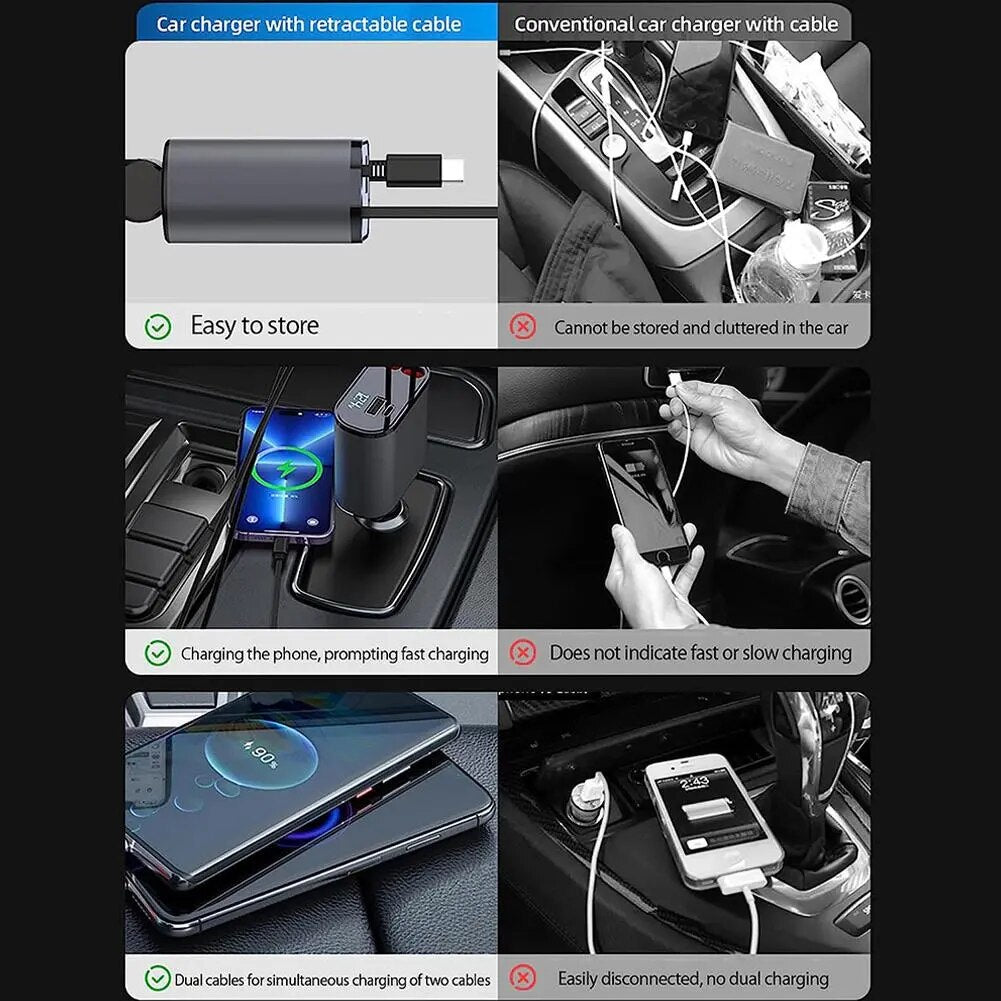 4 in 1 Car Charger