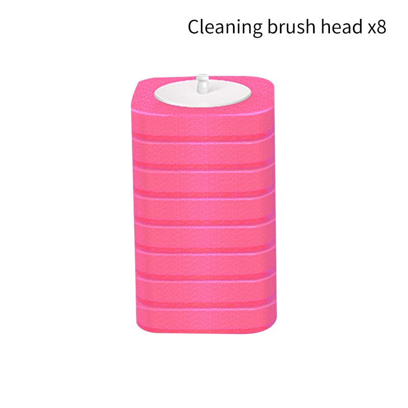 Disposable Toilet Brush with Cleaning Liquid