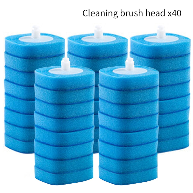 Disposable Toilet Brush with Cleaning Liquid