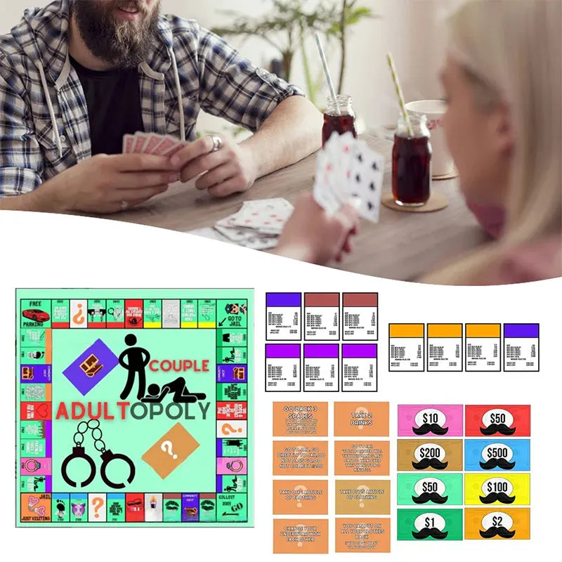 Adultopoly Board Game