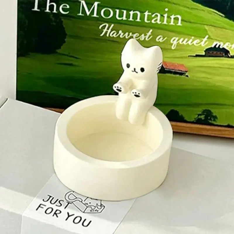 Kitten Candle Holder