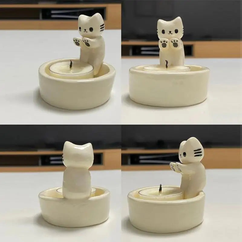 Kitten Candle Holder