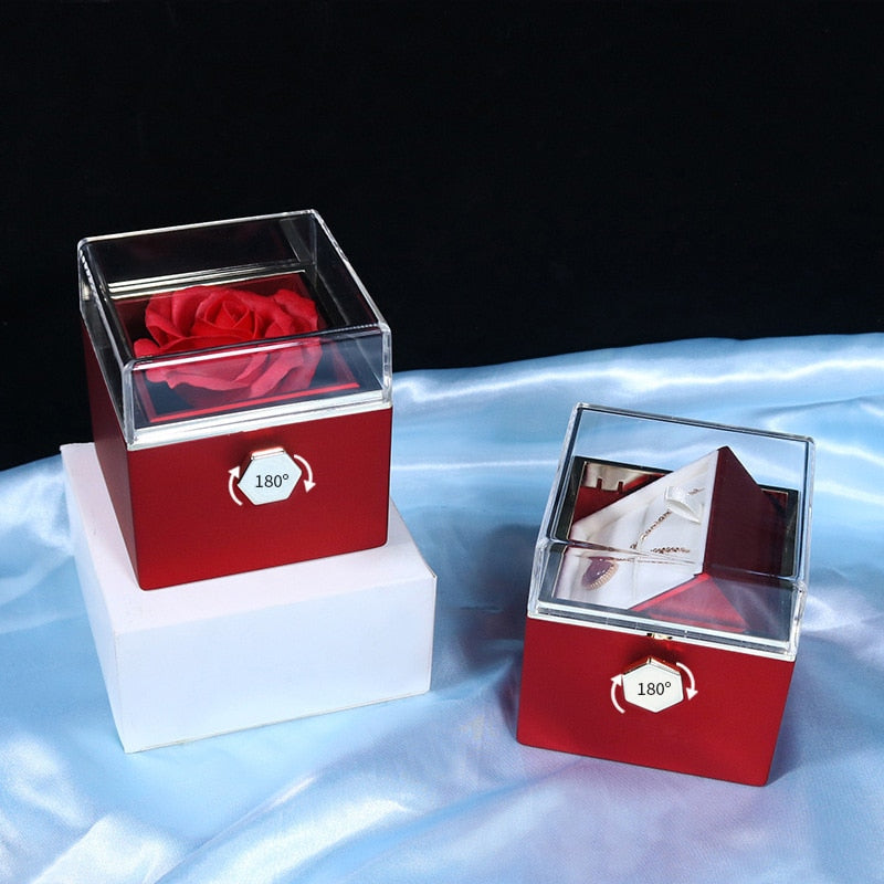 Eternal Flower Promise Ring Box