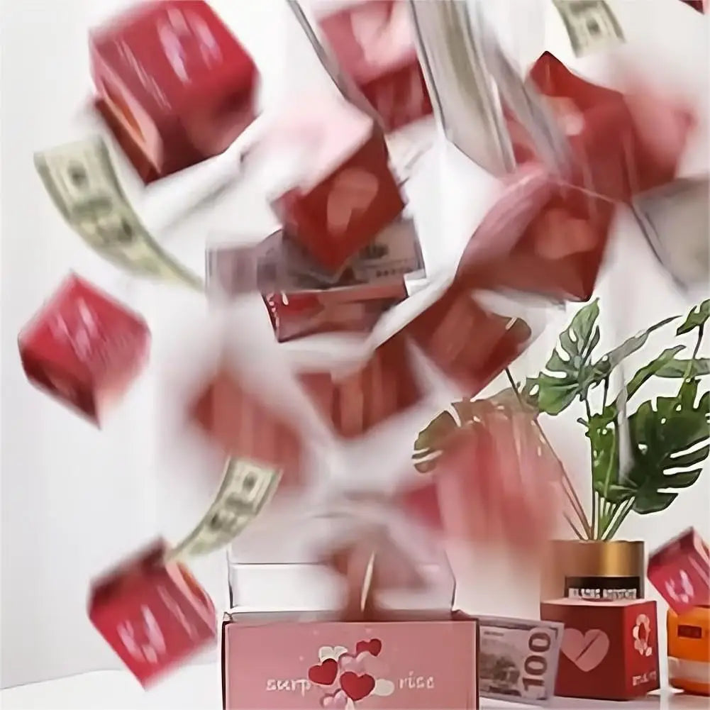 Surprise Money Gift Box Explosion