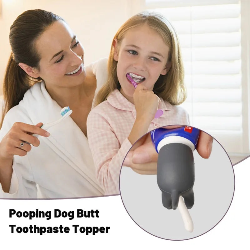 Funny Pooping Dog Toothpaste