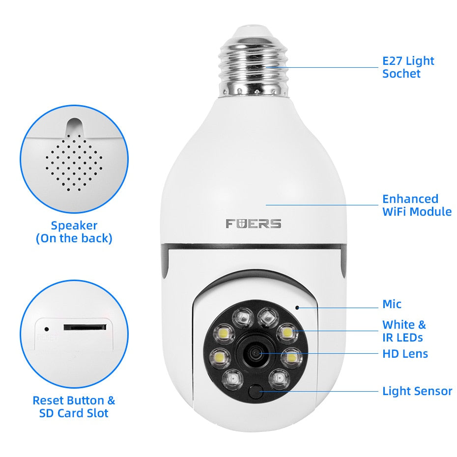 SmartBulb Wifi Camera