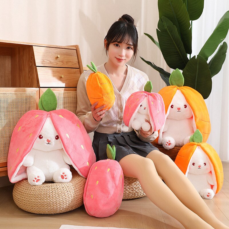 Carrot Rabbit Plushie