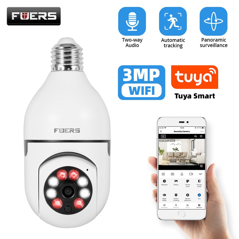 SmartBulb Wifi Camera