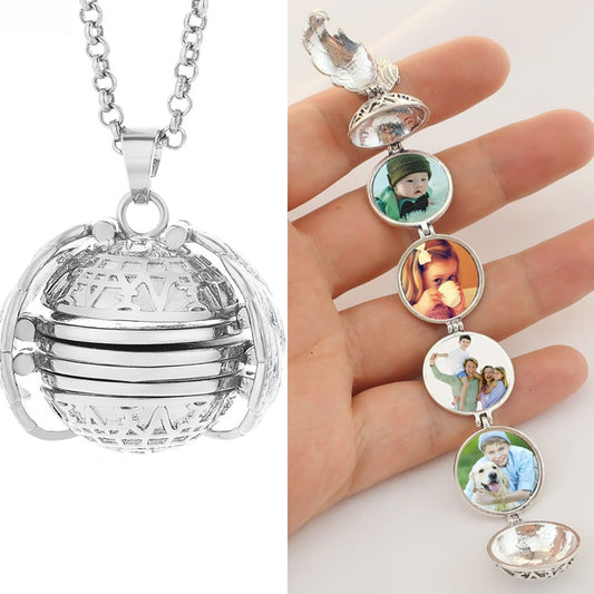 Angel Wing Locket Necklace